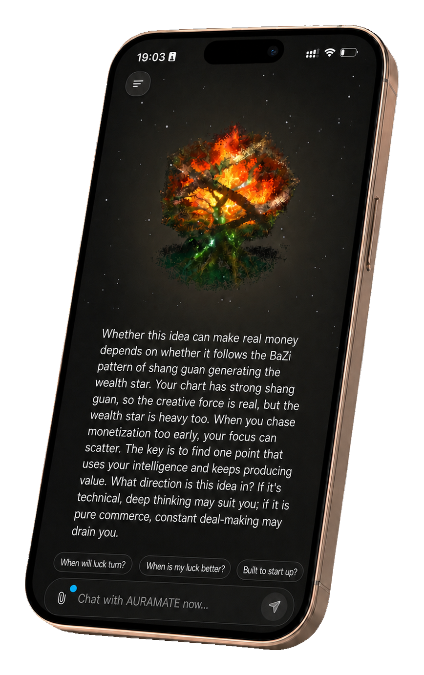 AURAMATE spirit chat preview